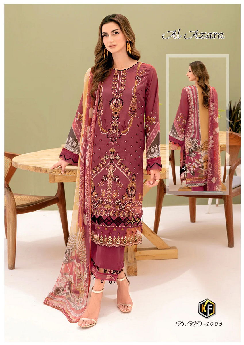 Keval Al Azara Luxury Vol 2 Cotton Pakistani Dress Material
